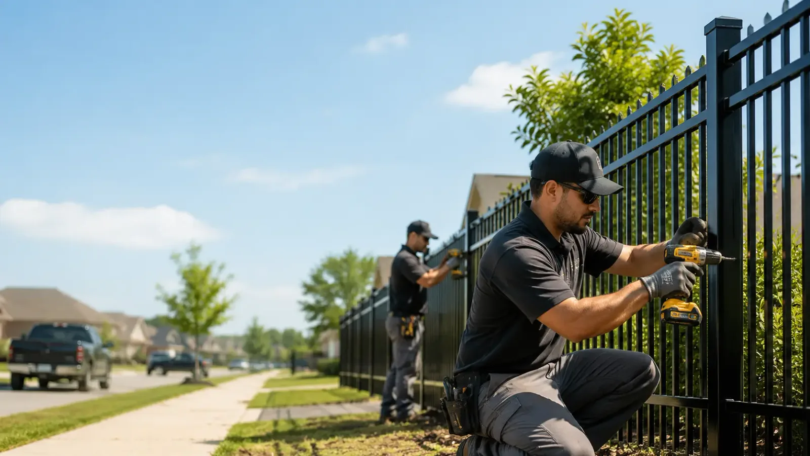 Metal Fence Installation in Millersburg, IA